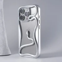3d Hollow Snake Soft Phone Case For Iphone 17 16 Pro Max 11 12 13 14 15 Plus Air Heat Dissipation Matte Plating Cover Funda Featured 3d Hollow Snake Soft Phone Case For Iphone 17 16 Pro Max 11 12 13 14 15 Plus Air Heat Dissipation Matte Plating Cover Funda Featured