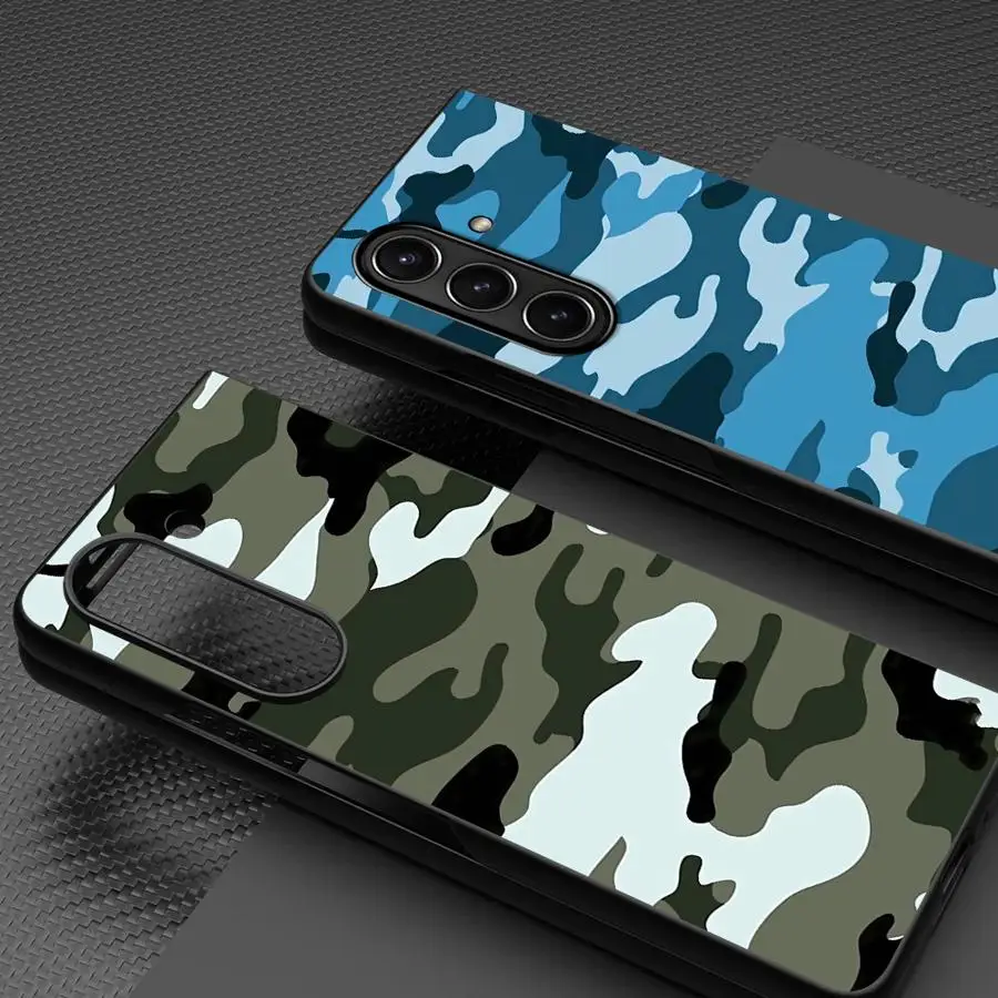 Camouflage Pattern Back Phone Cover Case For Samsung Galaxy Zfold5 Zfold3 Zfold7 Z Fold 7 6 5 4 3 Zfold6 Zfold4 Featured