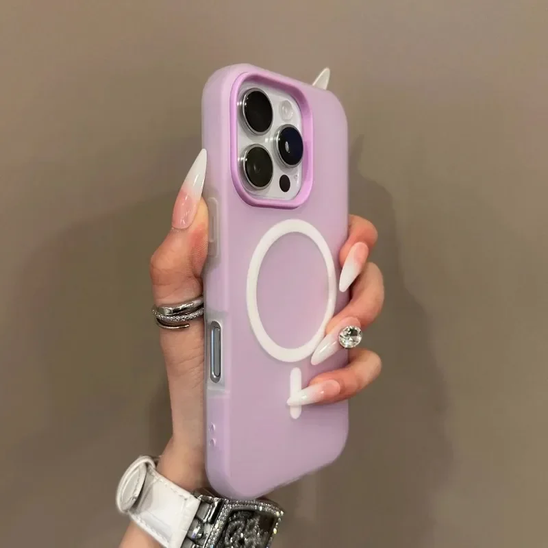 Candy Color 2 In 1 Magsafe Case For Iphone 17 Air 16 15 14 13 12 11 Pro Max Magnet Wireless Charger Clear Matte Soft Cover Funda Gallery 1 Candy Color 2 In 1 Magsafe Case For Iphone 17 Air 16 15 14 13 12 11 Pro Max Magnet Wireless Charger Clear Matte Soft Cover Funda Gallery 1