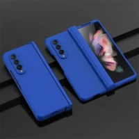 Fashion Candy Color Shockproof Pc Material Case For Samsung Galaxy Z Fold 7 6 5 4 3 5g With Hinge Slim Folding Protection Cover Featured