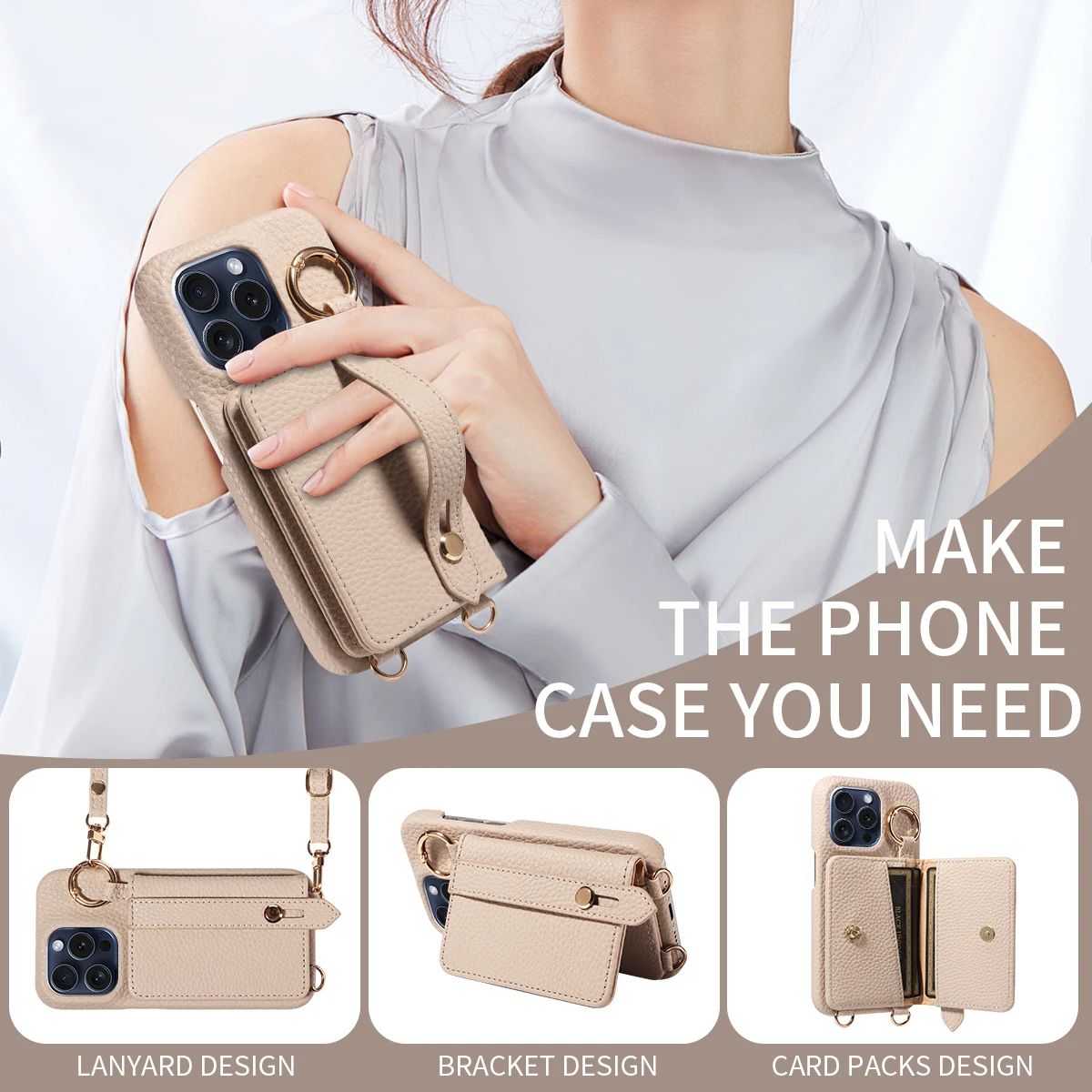 High Quality Phone Case For Iphone 16promax 15 14 13mini 12 11 7 8plus Xsmax Xr Crossbody Shockproof With Support Function Cover Gallery 3 High Quality Phone Case For Iphone 16promax 15 14 13mini 12 11 7 8plus Xsmax Xr Crossbody Shockproof With Support Function Cover Gallery 3