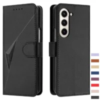 Luxury Magnetic Leather Wallet Card Phone Case For Samsung Galaxy Z Fold 6 5 4 3 Fold6 Fold5 Flip Purse Holder Cover Back Bag Featured