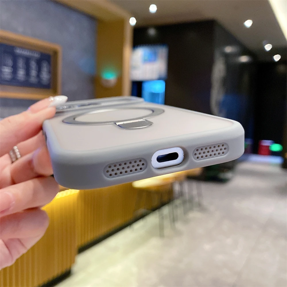 Luxury Magsafe Wireless Charging Case For Iphone 17 16 15 14 13 12 11 Pro Max Plus Magnetic Ring Bracket Camera Protection Cover Gallery 2 Luxury Magsafe Wireless Charging Case For Iphone 17 16 15 14 13 12 11 Pro Max Plus Magnetic Ring Bracket Camera Protection Cover Gallery 2