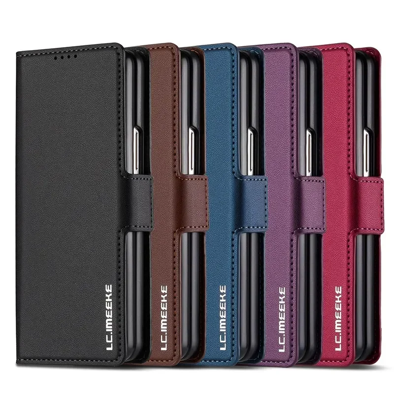 Magnetic Flip Leather Phone Case For Samsung Galaxy Z Fold 7 6 5 4 3 5g Fold7 Fold6 Fold5 Wallet Card Bag Cover Etui Coque Gallery 5 Magnetic Flip Leather Phone Case For Samsung Galaxy Z Fold 7 6 5 4 3 5g Fold7 Fold6 Fold5 Wallet Card Bag Cover Etui Coque Gallery 5