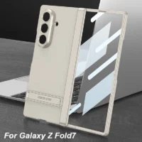Magnetic Hinge 360 Protective Case For Samsung Galaxy Z Fold 7 Ultra Thin Screen Protector Stand Cover For Galaxy Z Fold7 Case Featured
