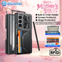 Mothers Day Giftfor Galaxy Z Fold 6 Shockproof Phone Caseback Card Packintegrated Pen Slotfull Coverage 9h Protective Film Featured Mothers Day Giftfor Galaxy Z Fold 6 Shockproof Phone Caseback Card Packintegrated Pen Slotfull Coverage 9h Protective Film Featured