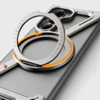 Oatsbasf Metal Magnetic Phone Case For Samsung Z Fold 7 6 5 With Stand Frameless Phone Cover For Samsung Fold Screen Shockproof Featured