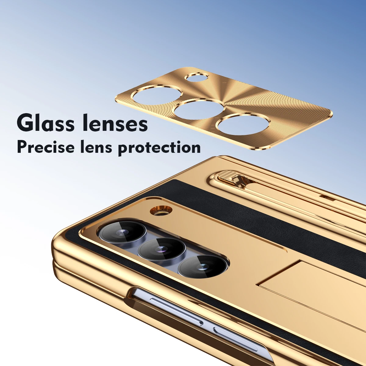 Pu Leather Glass Film Pen Slot With Pen Stand Phone Case For Samsung Galaxy Z Fold 7 6 5 4 3 Fold6 Fold5 Hinge Protection Cover Gallery 1 Pu Leather Glass Film Pen Slot With Pen Stand Phone Case For Samsung Galaxy Z Fold 7 6 5 4 3 Fold6 Fold5 Hinge Protection Cover Gallery 1