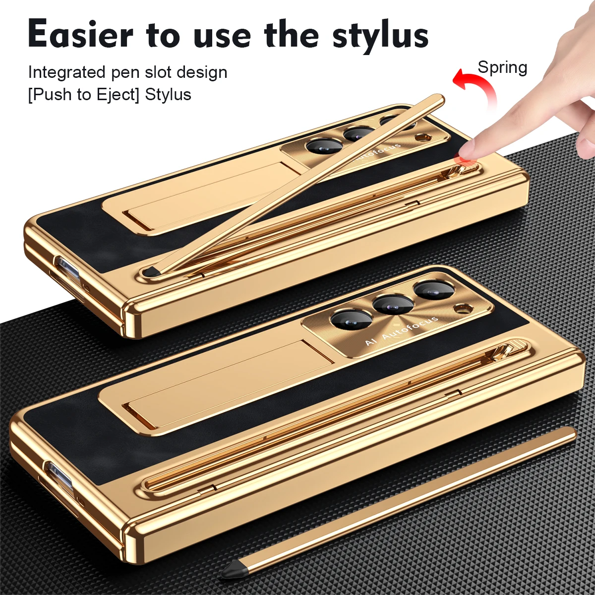 Pu Leather Glass Film Pen Slot With Pen Stand Phone Case For Samsung Galaxy Z Fold 7 6 5 4 3 Fold6 Fold5 Hinge Protection Cover Gallery 5 Pu Leather Glass Film Pen Slot With Pen Stand Phone Case For Samsung Galaxy Z Fold 7 6 5 4 3 Fold6 Fold5 Hinge Protection Cover Gallery 5