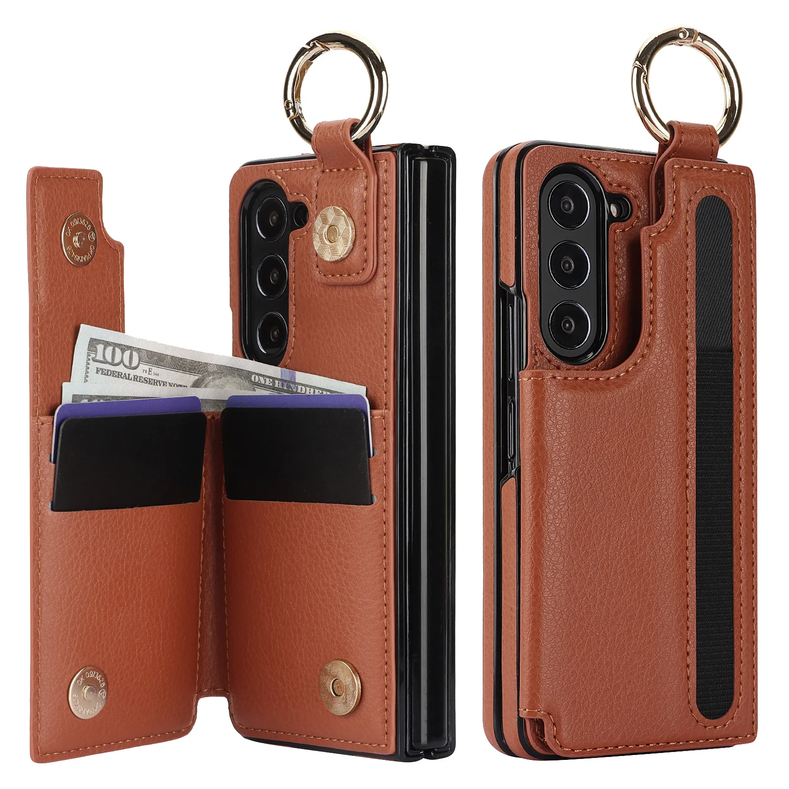 Pu Leather Ring Phone Case For Samsung Galaxy Z Fold 7 6 5 4 3 Fold7 Fold6 Fold5 5g Wallet With Pen Holder Card Slot No Pen Gallery 1 Pu Leather Ring Phone Case For Samsung Galaxy Z Fold 7 6 5 4 3 Fold7 Fold6 Fold5 5g Wallet With Pen Holder Card Slot No Pen Gallery 1