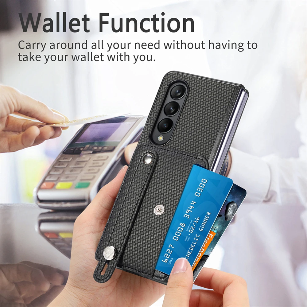 Stand Case For Samsung Galaxy Z Fold 5 4 3 2 Cover Pu Leather Wallet Card Pocket Shockproof Fold Shell Matte Ring Holder Fundas Gallery 1 Stand Case For Samsung Galaxy Z Fold 5 4 3 2 Cover Pu Leather Wallet Card Pocket Shockproof Fold Shell Matte Ring Holder Fundas Gallery 1