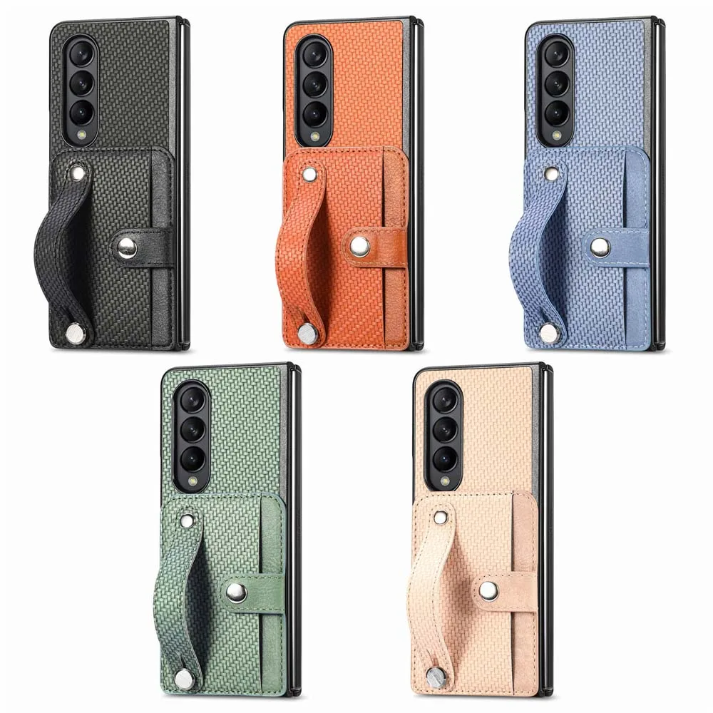 Stand Case For Samsung Galaxy Z Fold 5 4 3 2 Cover Pu Leather Wallet Card Pocket Shockproof Fold Shell Matte Ring Holder Fundas Gallery 5 Stand Case For Samsung Galaxy Z Fold 5 4 3 2 Cover Pu Leather Wallet Card Pocket Shockproof Fold Shell Matte Ring Holder Fundas Gallery 5