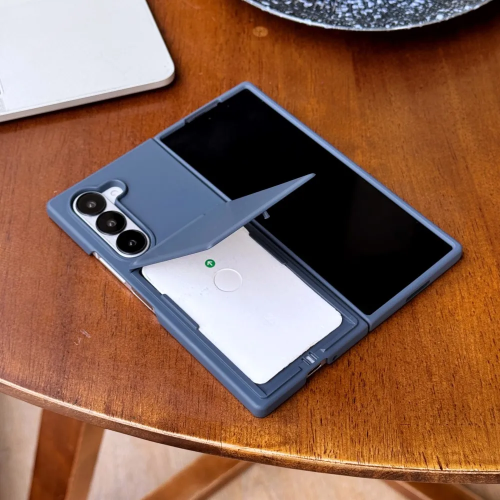 Wallet Clip Flip Slot Card Stand Case For Samsung Galaxy Z Fold 6 5 Luxury Folding Bracket Transparent Shockproof Matte Pc Cover Gallery 2 Wallet Clip Flip Slot Card Stand Case For Samsung Galaxy Z Fold 6 5 Luxury Folding Bracket Transparent Shockproof Matte Pc Cover Gallery 2