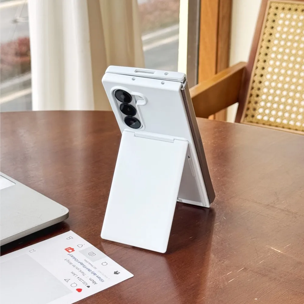 Wallet Clip Flip Slot Card Stand Case For Samsung Galaxy Z Fold 6 5 Luxury Folding Bracket Transparent Shockproof Matte Pc Cover Gallery 4 Wallet Clip Flip Slot Card Stand Case For Samsung Galaxy Z Fold 6 5 Luxury Folding Bracket Transparent Shockproof Matte Pc Cover Gallery 4