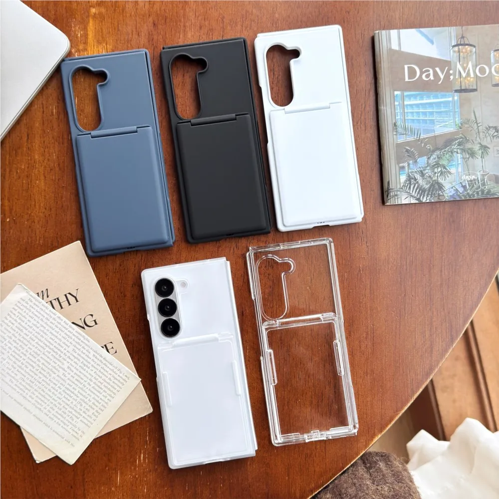 Wallet Clip Flip Slot Card Stand Case For Samsung Galaxy Z Fold 6 5 Luxury Folding Bracket Transparent Shockproof Matte Pc Cover Gallery 5 Wallet Clip Flip Slot Card Stand Case For Samsung Galaxy Z Fold 6 5 Luxury Folding Bracket Transparent Shockproof Matte Pc Cover Gallery 5