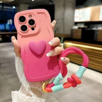 Cartoon Love Heart Gradient Lanyard Case For Iphone 16 15 14 17 Pro Max Air Plus 12 13 11 Xr Xs Hand Wrist Strap Wave Soft Cover Featured Cartoon Love Heart Gradient Lanyard Case For Iphone 16 15 14 17 Pro Max Air Plus 12 13 11 Xr Xs Hand Wrist Strap Wave Soft Cover Featured