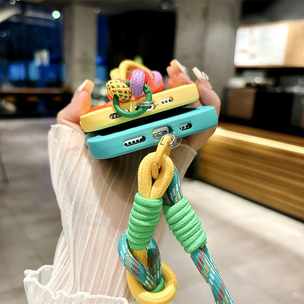 Cartoon Love Heart Gradient Lanyard Case For Iphone 16 15 14 17 Pro Max Air Plus 12 13 11 Xr Xs Hand Wrist Strap Wave Soft Cover Gallery 4 Cartoon Love Heart Gradient Lanyard Case For Iphone 16 15 14 17 Pro Max Air Plus 12 13 11 Xr Xs Hand Wrist Strap Wave Soft Cover Gallery 4