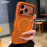 Matte Magnetic For Magsafe Case For Iphone 17 Pro Max 17 Air 13 14 15 16 Plus Translucent Wireless Charging Hard Bumper Cover Featured