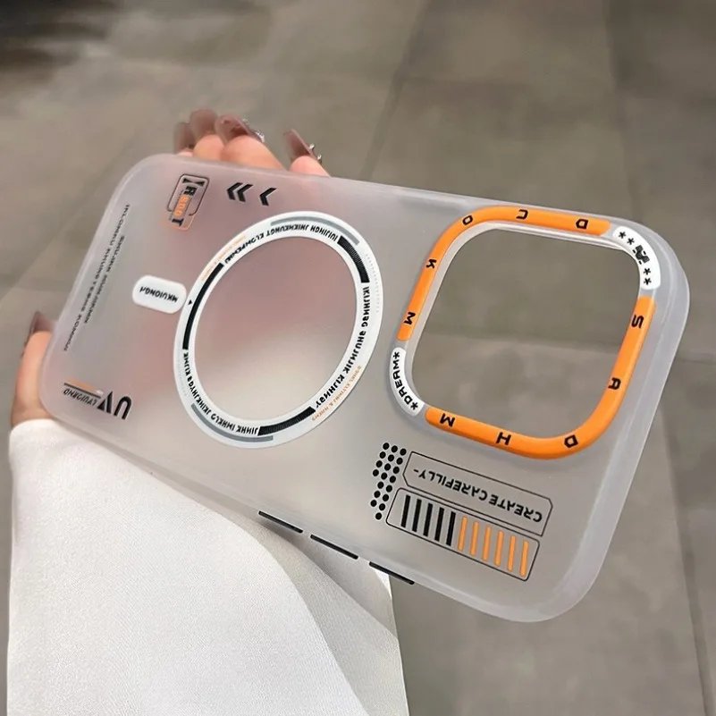 Matte Magnetic Magsafe Case For Iphone 16 Plus 15 13 12 14 16 Pro Max Wireless Charging Frosted Metal Lens Frame Buttons Cover Gallery 1 Matte Magnetic Magsafe Case For Iphone 16 Plus 15 13 12 14 16 Pro Max Wireless Charging Frosted Metal Lens Frame Buttons Cover Gallery 1