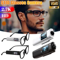 S110 Glasses Camera 2 7k Mini Eyeglasses Video Shooting Micro Camera Hd Wifi Smart Glasses Video Sound Recording For Hiking Bike Featured