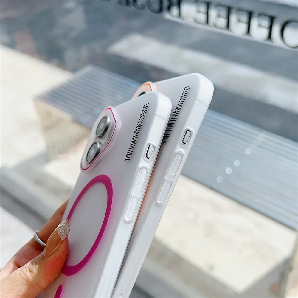 Ultra Thin For Magsafe Matte Phone Case For Iphone 16 15 14 13 12 11 Pro Max Plus Transparent Magnetic Wireless Charge Pc Cover Gallery 2 Ultra Thin For Magsafe Matte Phone Case For Iphone 16 15 14 13 12 11 Pro Max Plus Transparent Magnetic Wireless Charge Pc Cover Gallery 2