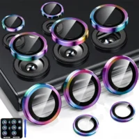 Camera Lens Protetor For Samsung S25 S24 Ultra S24 S23 S22 Ultra Case Tempered Glass Film Titanium Alloy Ring Phone Accessories Featured