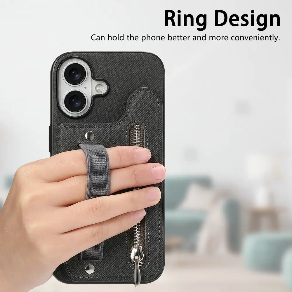 For Oneplus13 13r 5g Luxury Case Rfid Card Leather Elastic Strap Wallet Funda Oneplus 13 Case One Plus 13r Ace 5 Pro Zipper Capa Gallery 4 For Oneplus13 13r 5g Luxury Case Rfid Card Leather Elastic Strap Wallet Funda Oneplus 13 Case One Plus 13r Ace 5 Pro Zipper Capa Gallery 4