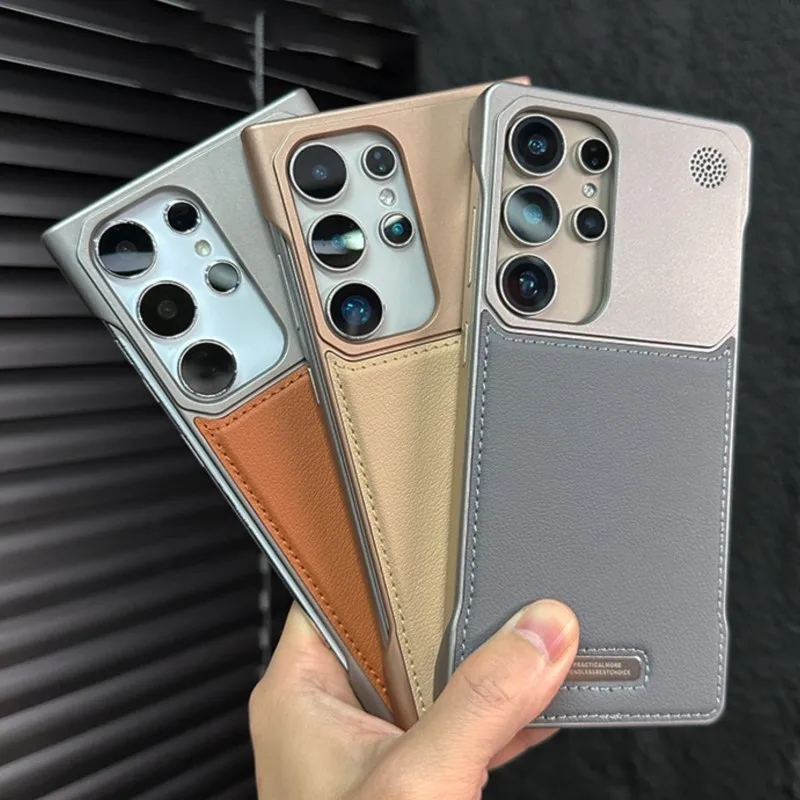 Luxury Leather Frameless Aromatherapy Case For Samsung Galaxy S25 S24 S23 Plus Ultra For Magsafe Magnetic Hybrid Shockproof Capa Gallery 1 Luxury Leather Frameless Aromatherapy Case For Samsung Galaxy S25 S24 S23 Plus Ultra For Magsafe Magnetic Hybrid Shockproof Capa Gallery 1