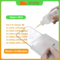 Novecel 5pc 100 Oem Quality Lcd Display Touch Panel Glass Replacement With Oca For Iphone 11 12 13 14 15 16 17 Pro Max 17air Featured