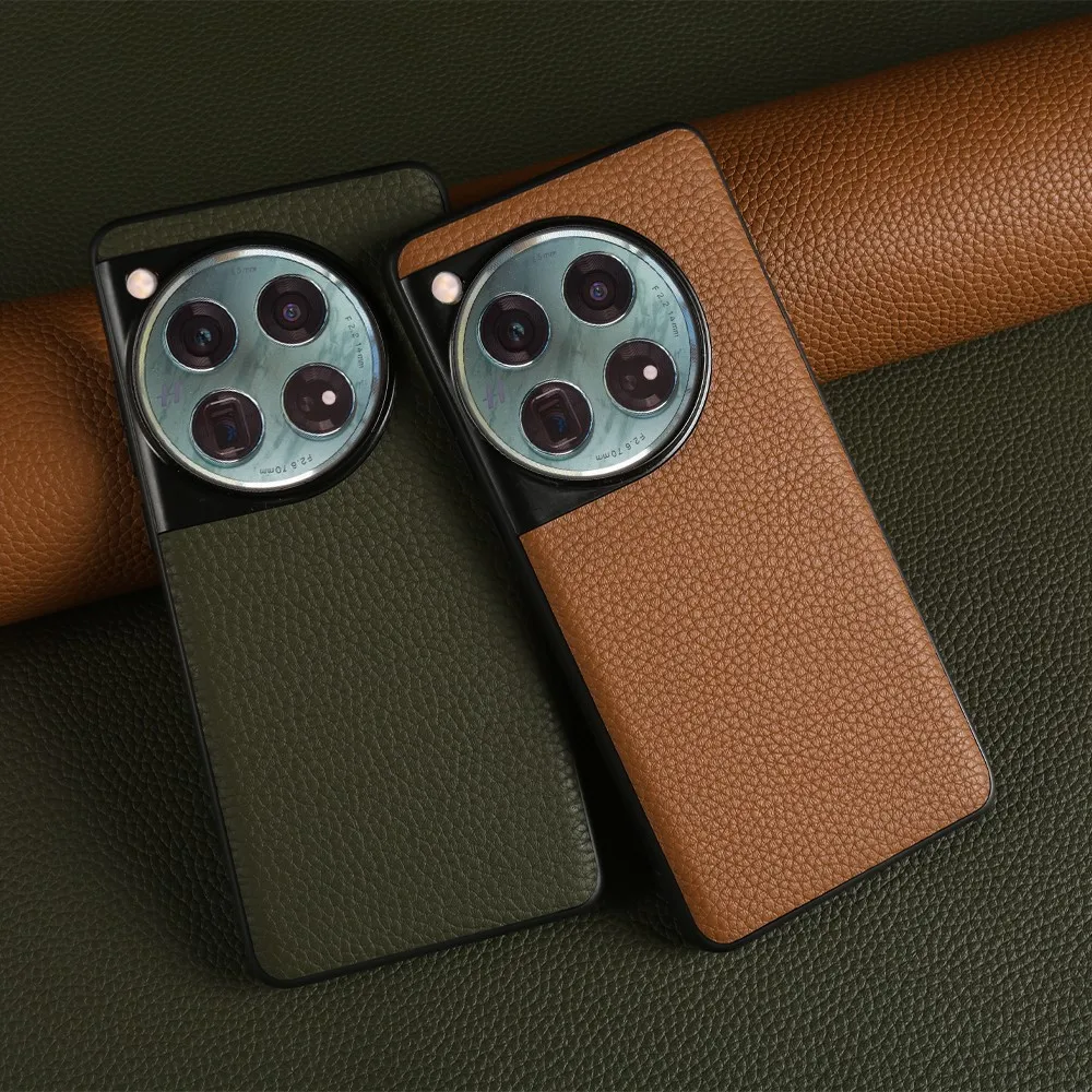 Premium Genuine Leather Phone Case For Oneplus 12 11 11r 10pro 12 10r 10t Ace Nord N100 Cover Handmade Back Shell Coque Featured Premium Genuine Leather Phone Case For Oneplus 12 11 11r 10pro 12 10r 10t Ace Nord N100 Cover Handmade Back Shell Coque Featured
