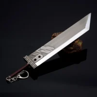 22cm Buster Sword Game Weapon Keychain Cloud Strife Precision Carving Model Collection Decoration Kid Weapon Toys Halloween Gift Featured