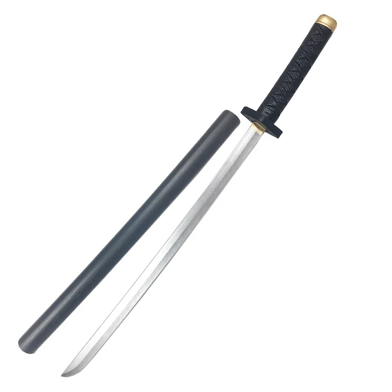 61cm Cosplay Samurai Ninja Katana Simulation Performance Props Toy Weapon American Anime Knife Katana Toys Sword For Boys Gift Featured