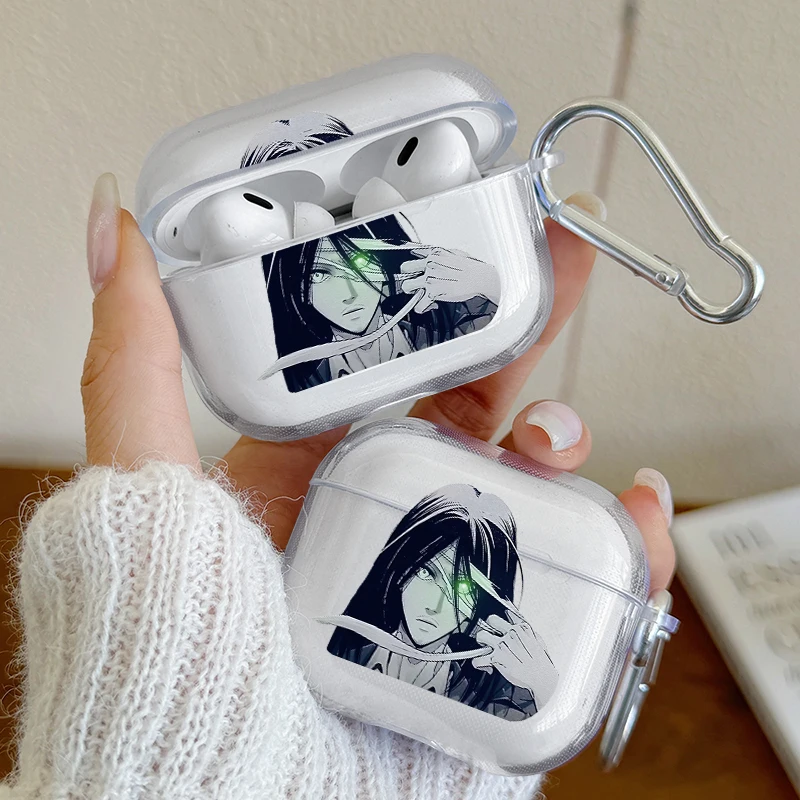 Japan Anime Attack On Titan Case For Apple Airpods Pro Pro3 Pro2 Earphone Cover Airpods 1or2 3 4 Shockproof Protection Case Featured