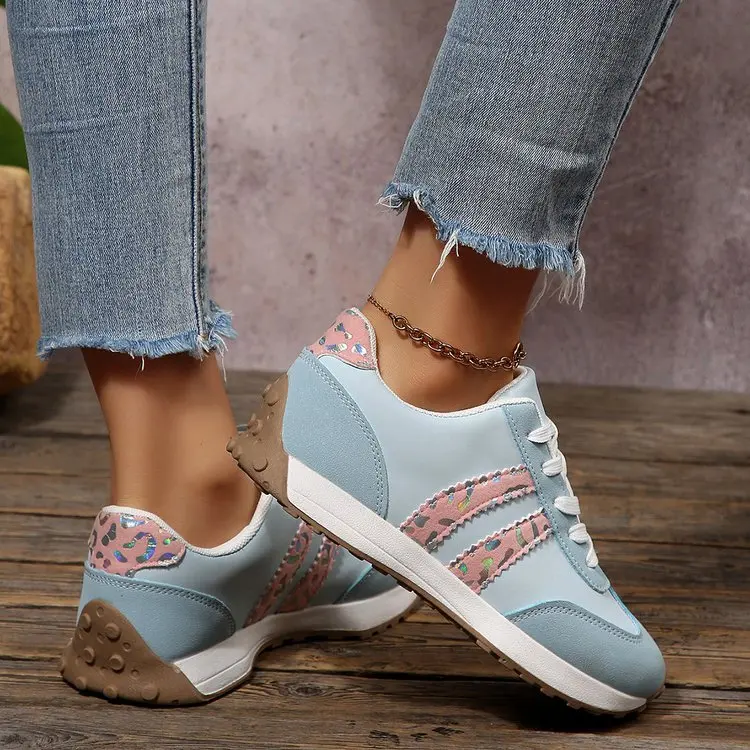 New 2026 Women Chunky Sneakers Platform Casual Fashionable Sneakers Lightweight Soft Bottom Running Shoes Summer Mesh Sneakers Featured