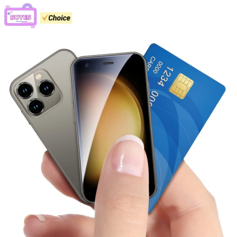 New Soyes Xs15 Mini Smartphone 3 0inches Mtk 2gb Ram 16gb Rom Wcdma 3g Dual Sim 2mp Rear Camera 480x854 Type C Android Cellphone Featured