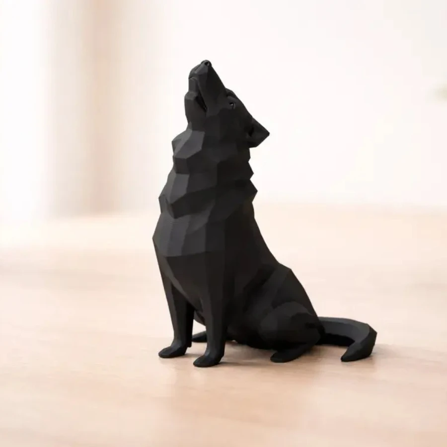Poly Geometric Wolf Figurine Minimalist Resin Animal Decor Home Office Desktop Ornament Roaring Of Hungry Wolves Idear Gift Gallery 5 Poly Geometric Wolf Figurine Minimalist Resin Animal Decor Home Office Desktop Ornament Roaring Of Hungry Wolves Idear Gift Gallery 5