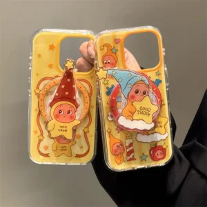 Funny Cute Star Baby Magnetic Phone Case For Iphone 16 Pro 14 15 Pro Max Cover With Stand Shokcproof Cartoon Protective Cases Featured Funny Cute Star Baby Magnetic Phone Case For Iphone 16 Pro 14 15 Pro Max Cover With Stand Shokcproof Cartoon Protective Cases Featured