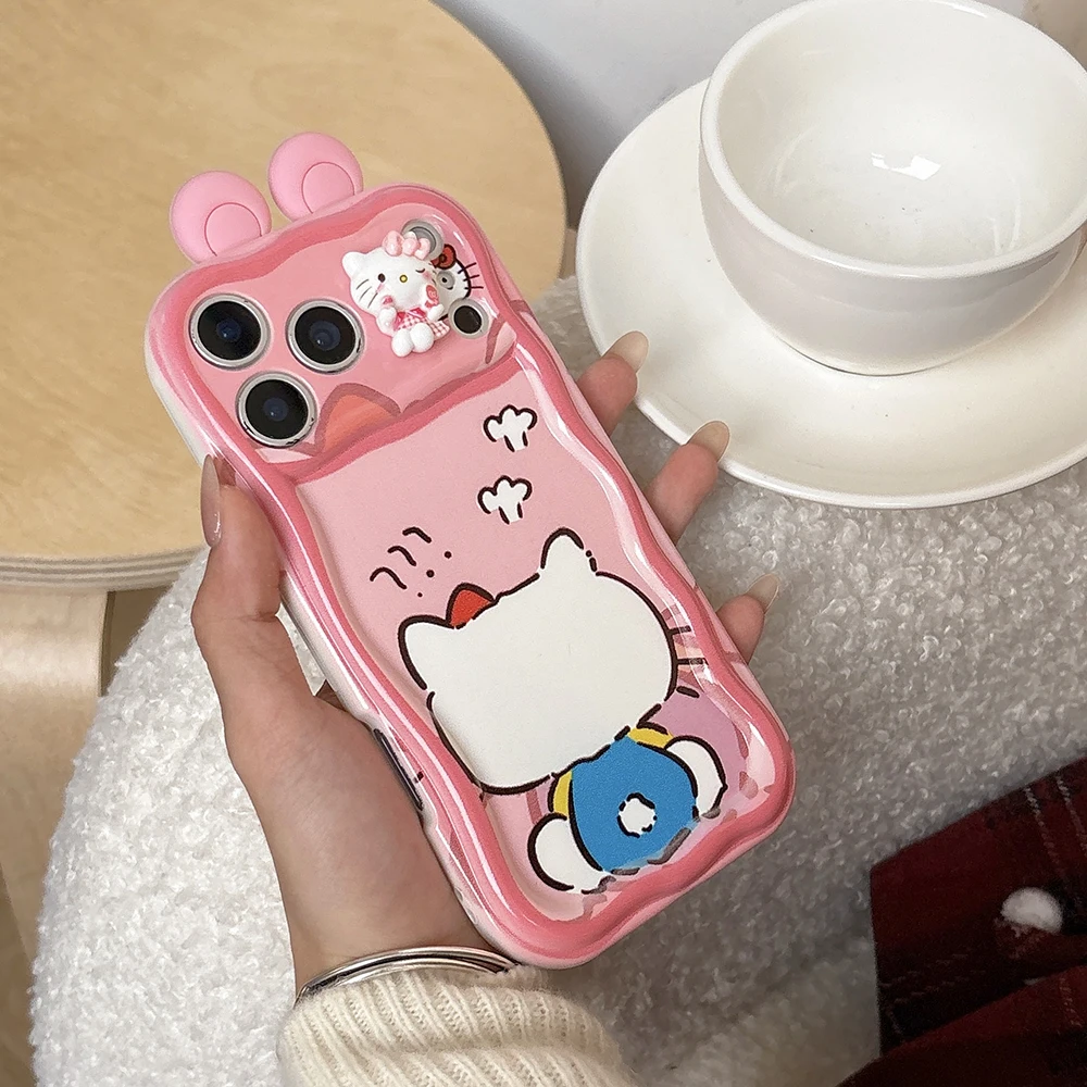 Sanrio Family Ear Toy Cartoon Case For Iphone 17 16 Pro Max 15 Plus 14 13 Mini 12 11 Se 7 8 Plus 16e Xs Xr Soft Wave Phone Cover Gallery 4 Sanrio Family Ear Toy Cartoon Case For Iphone 17 16 Pro Max 15 Plus 14 13 Mini 12 11 Se 7 8 Plus 16e Xs Xr Soft Wave Phone Cover Gallery 4