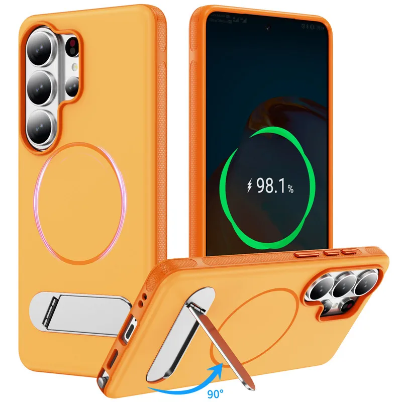 Armor For Magsafe Wireless Charge Stand Cover For Samsung Galaxy S26 Ultra Galaxys26 S 26 Ultra S26ultra Magnetic Bracket Case Featured