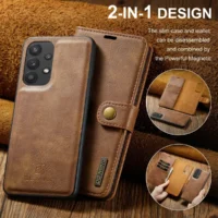 Detachable Magnetic Leather Cover For Samsung Galaxy S20 S21 S23 S24 Fe S25 S22 Plus Note 20 Ultra A55 Wallet Card Holder Case Featured