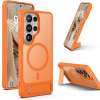 Magnetic For Samsung Galaxy S26 Ultra Case Stand Magsafe Matte Hard Back Tpu Bumper Phone Cover Magnets For Galaxy S26 Plus Featured